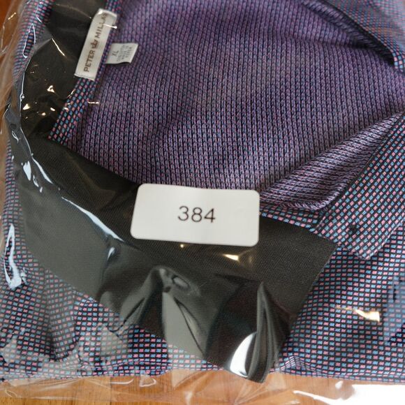 Peter‎ Millar 100% Cotton Polo Shirt Golf Resort Summer Sz XL - Picture 9 of 9